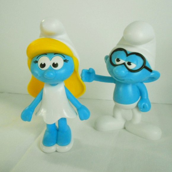 Smurfs Other - Smurfs 2016 Burger King Kids Meal Toys 6"
